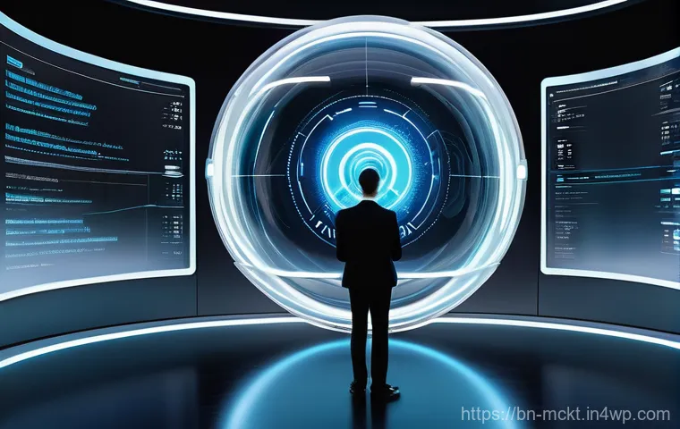 이메일 자동화로 고객의 기대 초과 달성하기 - **Prompt 1: The Synergy of Personalization and Efficiency**
    "A vibrant, modern digital workspace...