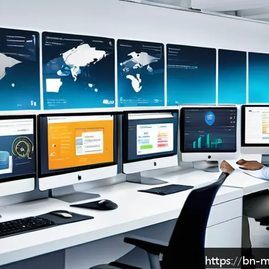 최고의 이메일 마케팅 자동화 플랫폼 - A modern digital workspace scene showcasing a diverse group of Bengali business professionals in a b...